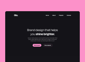 Glu Design Studio Site Banner