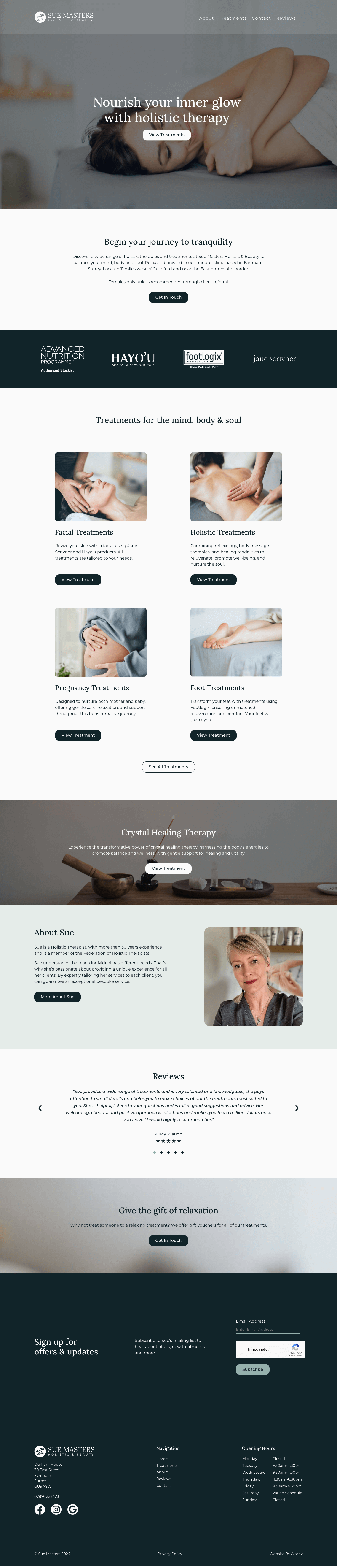 SM Holistic Homepage